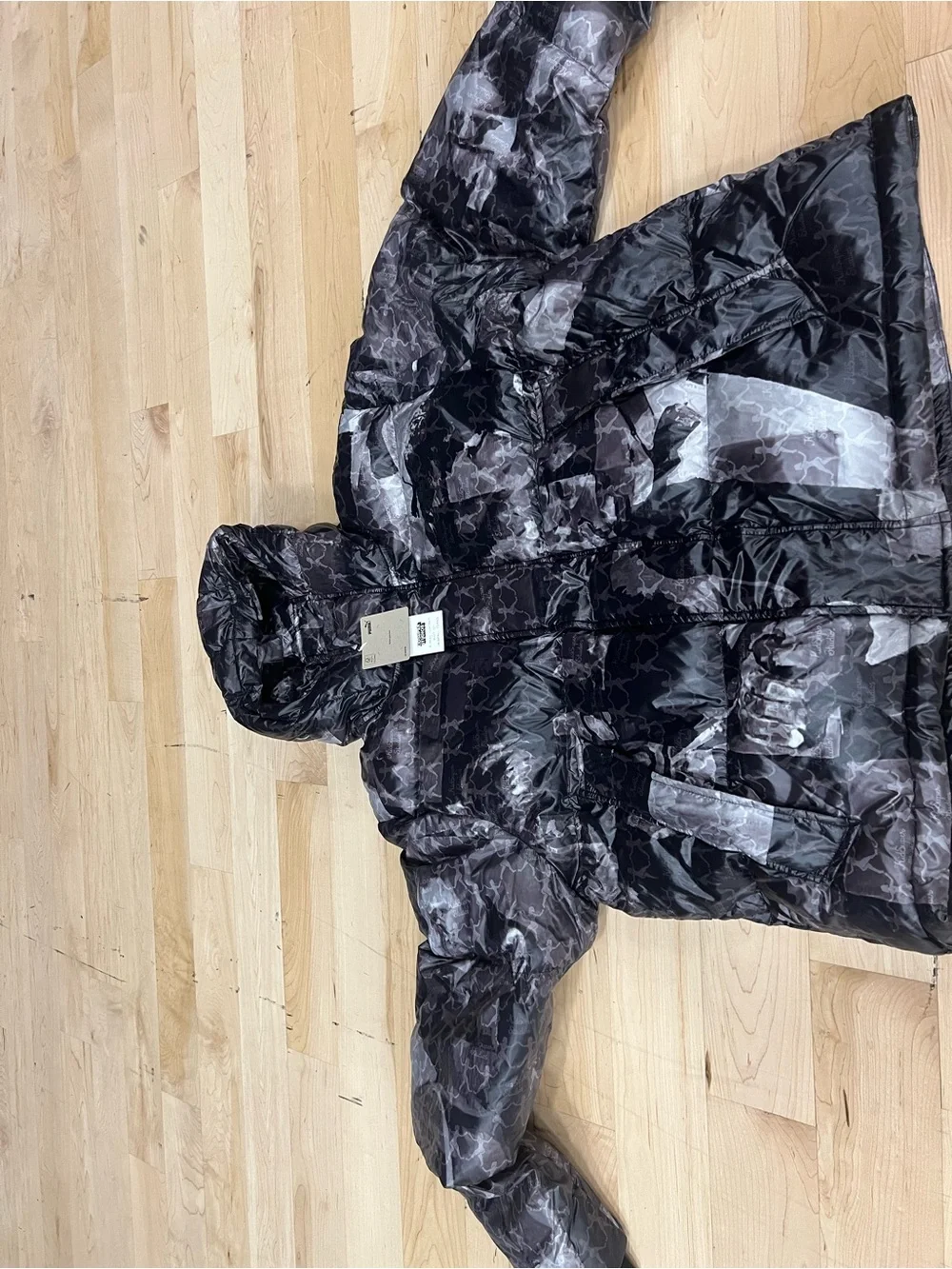 Mens puma puffer coat kidsuper mmm aop (626704 01) size medium